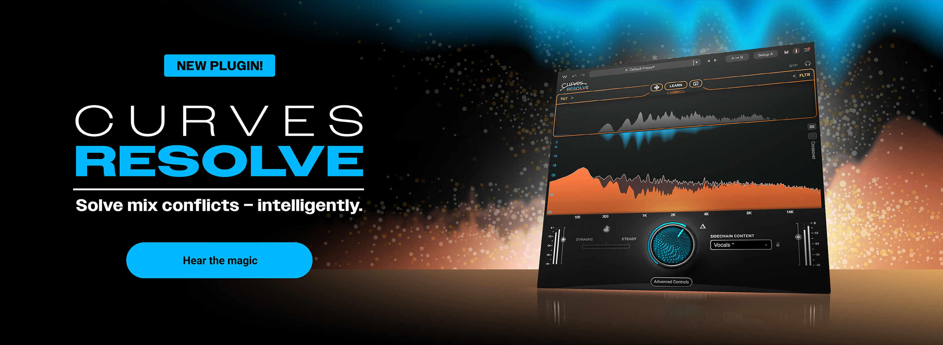 Curves Resolve desktop launch banner