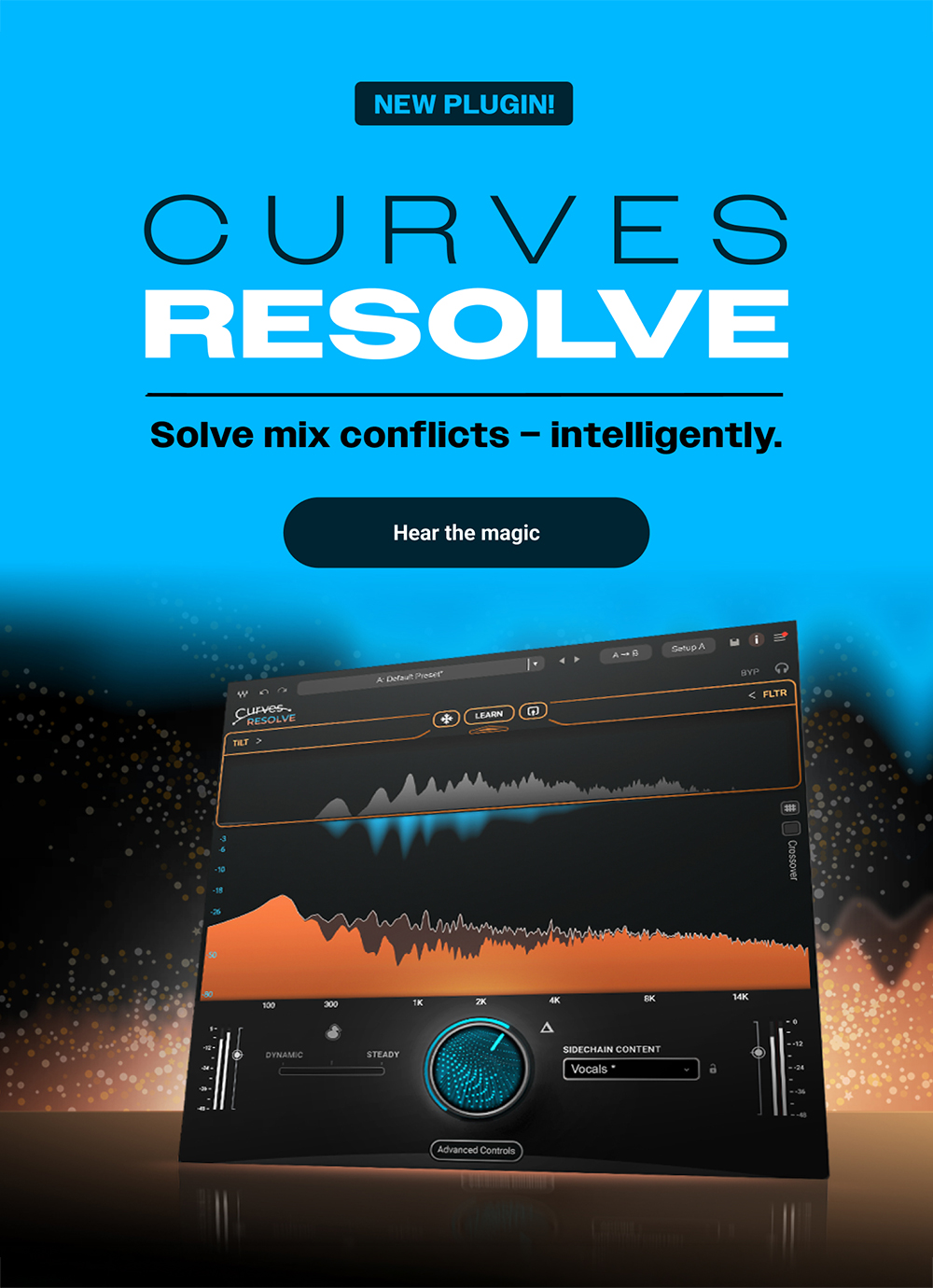 Curves Resolve mobile launch banner