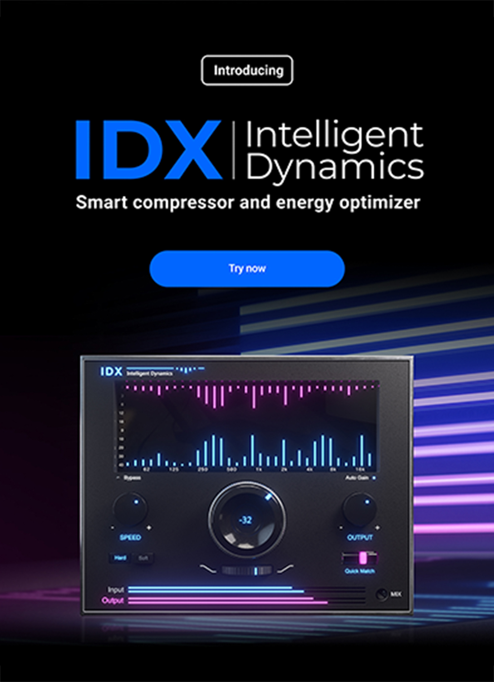 IDX Intelligent Dynamics mobile launch banner