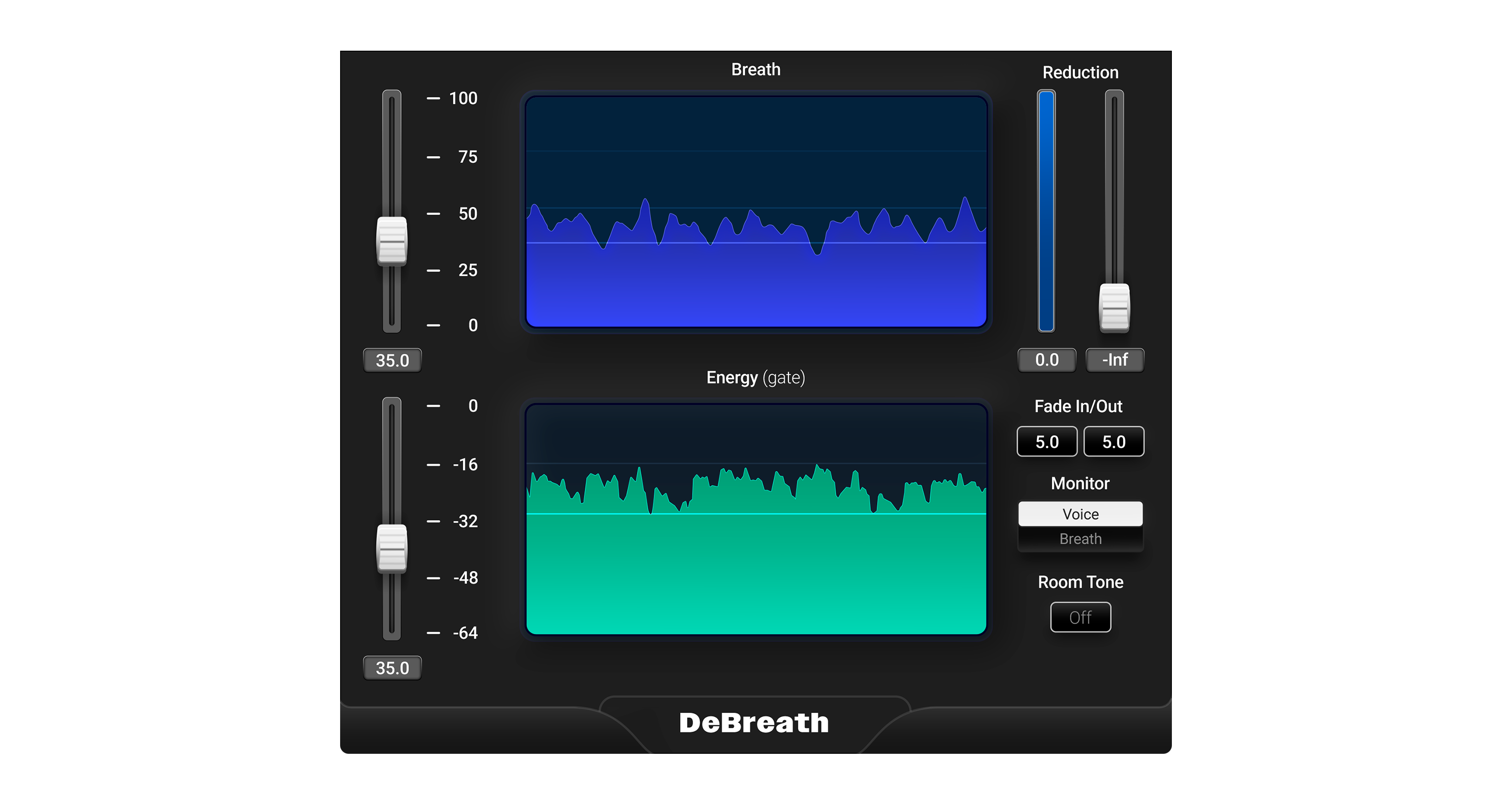 DeBreath refreshed interface concept