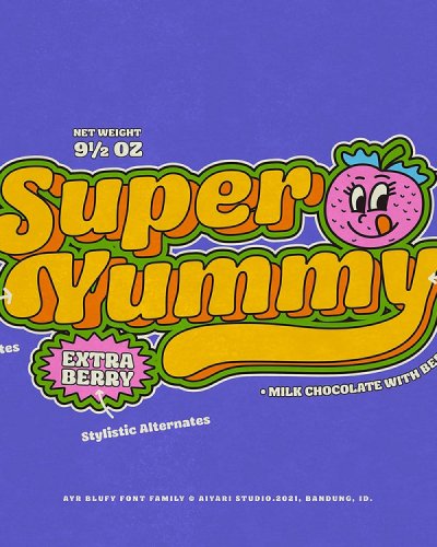 70s gig poster reference