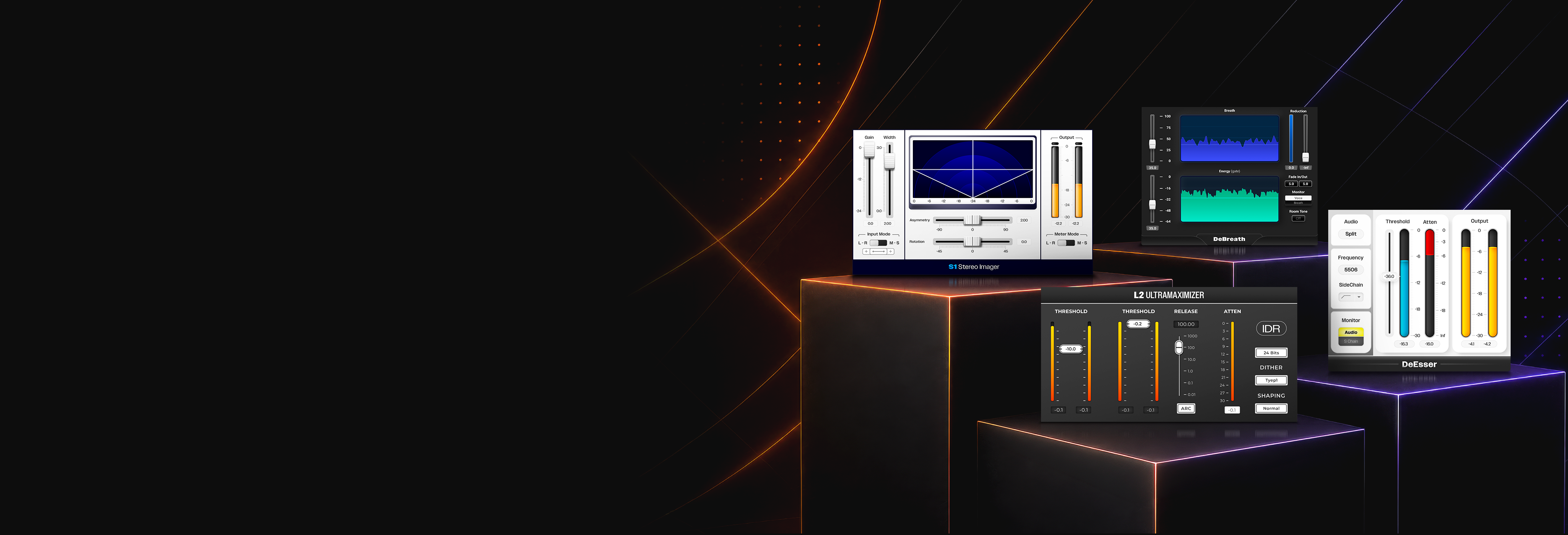 Waves Audio Plugin Interface Visual Refresh hero visual