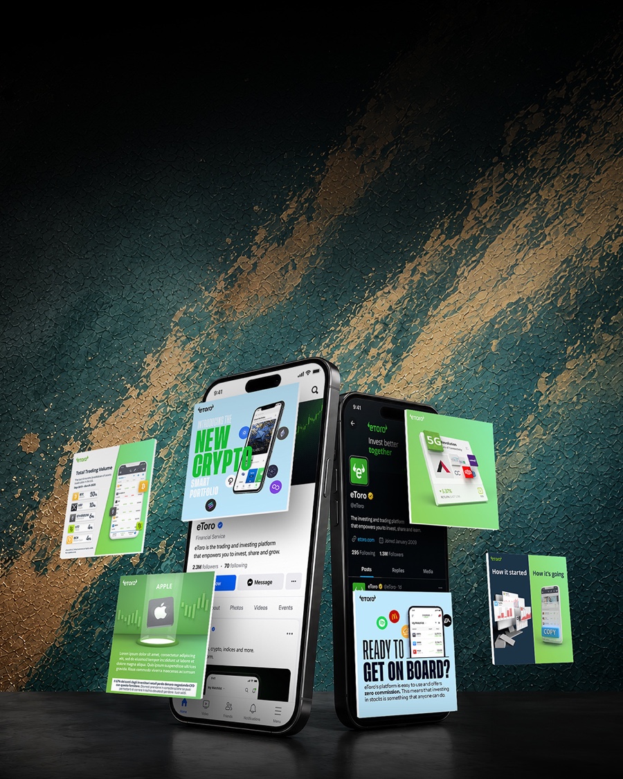 eToro Social Design hero visual