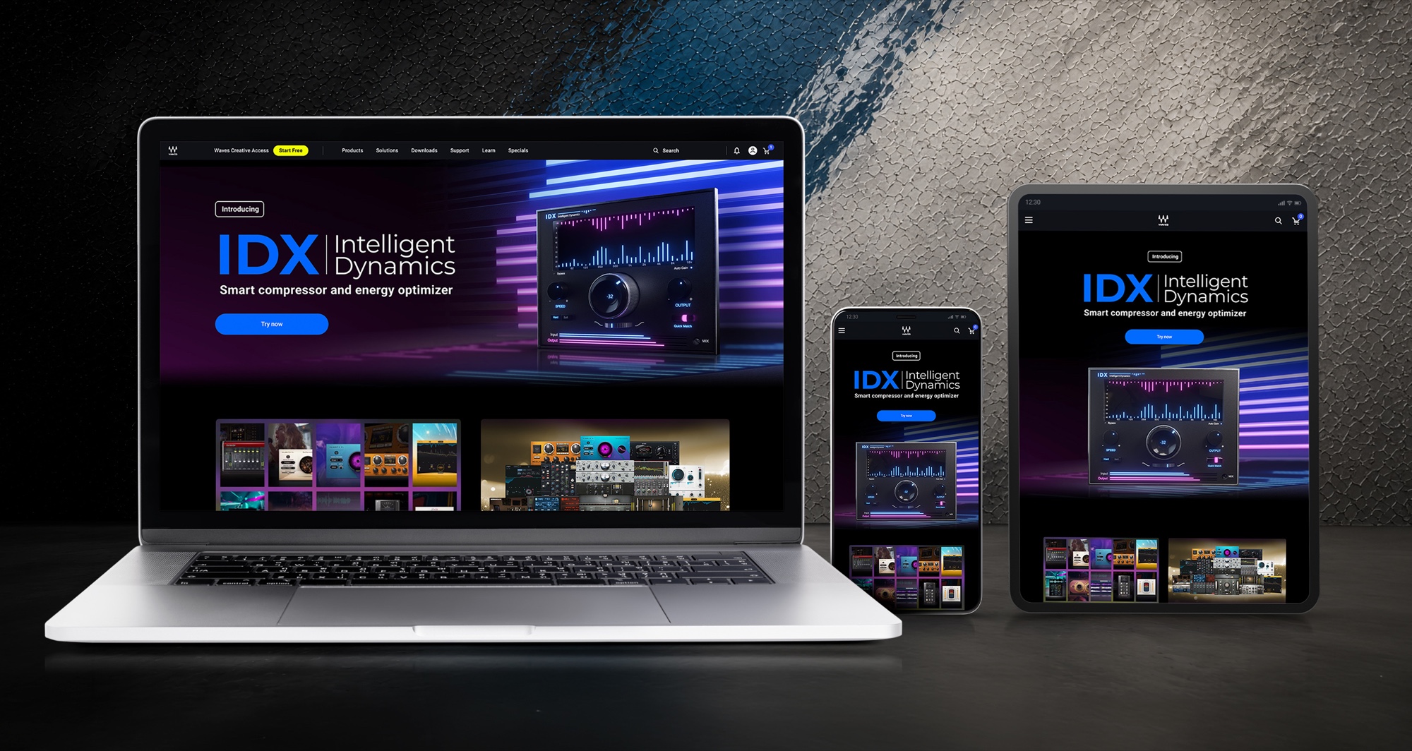 IDX Intelligent Dynamics campaign visual